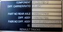 Nez-de-pont (différentiel) MS 17X 13X37 Renault Magnum 520 dxi - 2