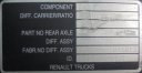 Nez-de-pont (différentiel) MS 17X 13X37 Renault Premium 410 Dxi - 2