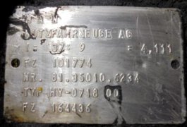 Grupo diferencial HY 0718 9X37 Man TGL 8.180 - 1