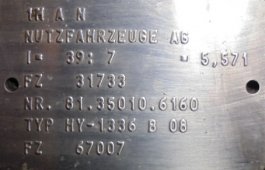 Grupo diferencial HY 1336 7X39 Man F2000 18.314 HOCL 18.314 HOCL - 1