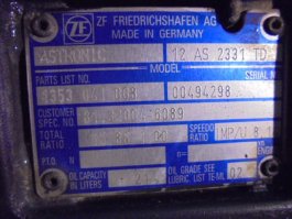 Caixa canvis 12 AS 2331 TD IT Man TGX 18.480 - 5