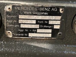 Caja cambios G 4/65-6/90 Mercedes LK/LN2 1124 - 4