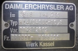 Grupo diferencial Mercedes Atego 1223 - 1