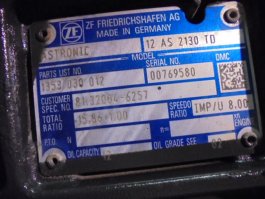 Caja cambios 12 AS 2130 TD Man TGX 18.440 - 4
