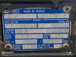Caja cambios 12 AS 1210 TO Man TGM 18.340 - 4