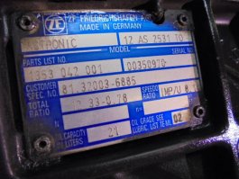 Caja cambios Man TGA 18.530 - 5