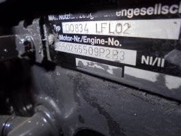 Moteur D 0834 LFL 02 Man L 8.153 - 5