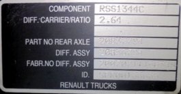 Grupo diferencial MS 17X 14x37 Renault Magnum 460 dxi - 2