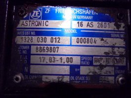 Caja cambios 16 AS 2601 ASTRONIC Iveco Eurostar 440E48 - 5