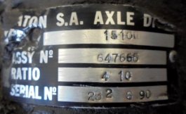 Grupo diferencial 15100 10X41 Volvo FL6 FL608 - 1