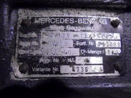 Caixa canvis G 4/125-16/14 Mercedes - 5