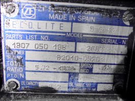 Caja cambios S5-42 Nissan Atleon 160.95 - 5