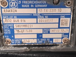 Caja cambios 12 TX 2211 TD IT 3 Iveco Stralis - 4