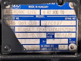 Caja cambios 6 AS 800 TO Renault D 210 - 4