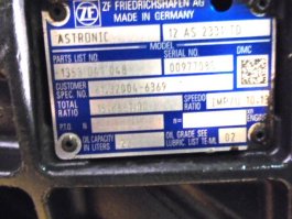 Caixa canvis 12 AS 2331 TD IT3 Man TGX 18.480 - 5