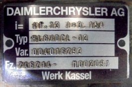 Grupo diferencial HL6 13x41 Mercedes OC 500 - 1