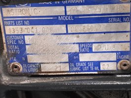 Caja cambios 12 AS 2331 TD IT Daf XF 105 105.460 - 4