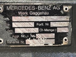 Caja cambios G 4/65-6/90 Mercedes LK/LN2 1124 - 4