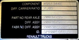 Grupo diferencial MS 17X 13X37 Renault Magnum 460 dxi - 2