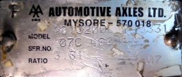 Grupo diferencial MS 08125 13X43 Renault Midlum 190 dxi - 1