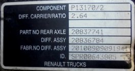 Grupo diferencial MS 17X 14x37 Renault Magnum 480 dxi - 2
