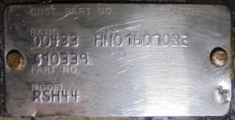 Grupo diferencial RSH44 SPICER 9x39 Nissan Atleon 165.120 - 1
