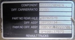 Grupo diferencial Renault Magnum 460 dxi - 2