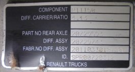 Grupo diferencial MS 11150 8x33 Renault Midlum 290 Dxi - 1