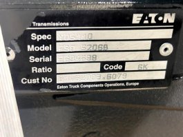 Caja cambios FSO 5206 B Man L2000 9.224 - 5