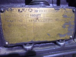 Caja cambios VT 1605 PT Volvo FL10 - 6