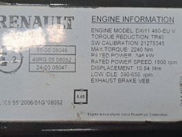Engine  DXI 11 460 EC06 Renault Premium Lander 460 dxi - 4