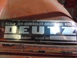Moteur F 6L 714 Deutz - 6