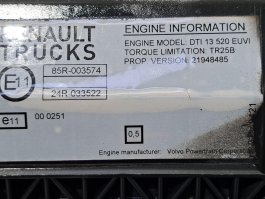 Moteur DTI 13 520 EUVI Renault T 520 - 4