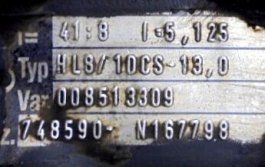 Grupo diferencial HL8 8X41 Mercedes Atego 1828 - 1