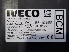 Centralita confort  5802808173 Iveco Stralis X-Way 440X49 - 1
