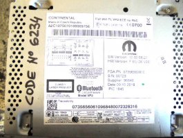 Radio/Pantalla Fiat Ducato 2,3D JTD - 3
