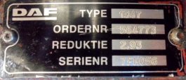 Grupo diferencial 1347 14X41 Daf CF 85 85.410 - 1