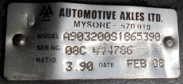 Grupo diferencial MS 11145 10X39 Renault Midlum 240 dxi - 2