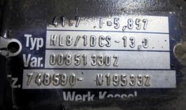 Grupo diferencial HL8 7X41 Mercedes Atego 1823 - 1