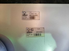Radiador aire sobrealiment. 51.09500-7194 Man TGX 18.500 - 3