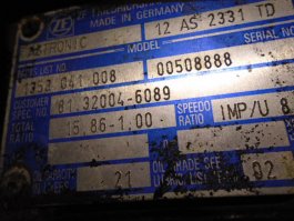 Caixa canvis 12 AS 2331 TD IT Man TGX 18.480 - 6