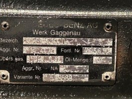 Caja cambios G 4/65-6/90 Mercedes LK/LN2 1124 - 4