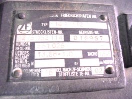 Caixa canvis 16 S 112 Daf - 5