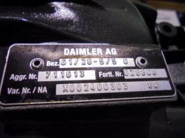Caja cambios G 1/28.5/5-0 Mercedes D 512 - 5