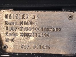 Caja cambios G 140-8 Mercedes Antos 1830 - 4