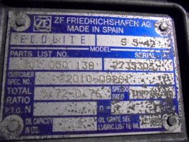 Caixa canvis S5-42 Nissan Atleon 160.95 - 5