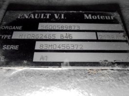 Moteur MIDR 62465 B 46 Renault Magnum E.TECH 400 - 5