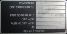 Grupo diferencial MS 17X 13X37 Renault Premium 410 Dxi - 2