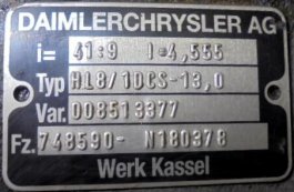 Grupo diferencial Mercedes Atego 1828 - 1