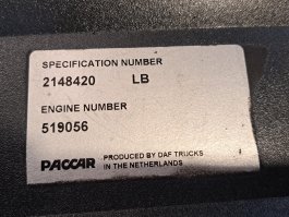 Moteur MX 13 355 H3 Daf XF 106 480 - 3